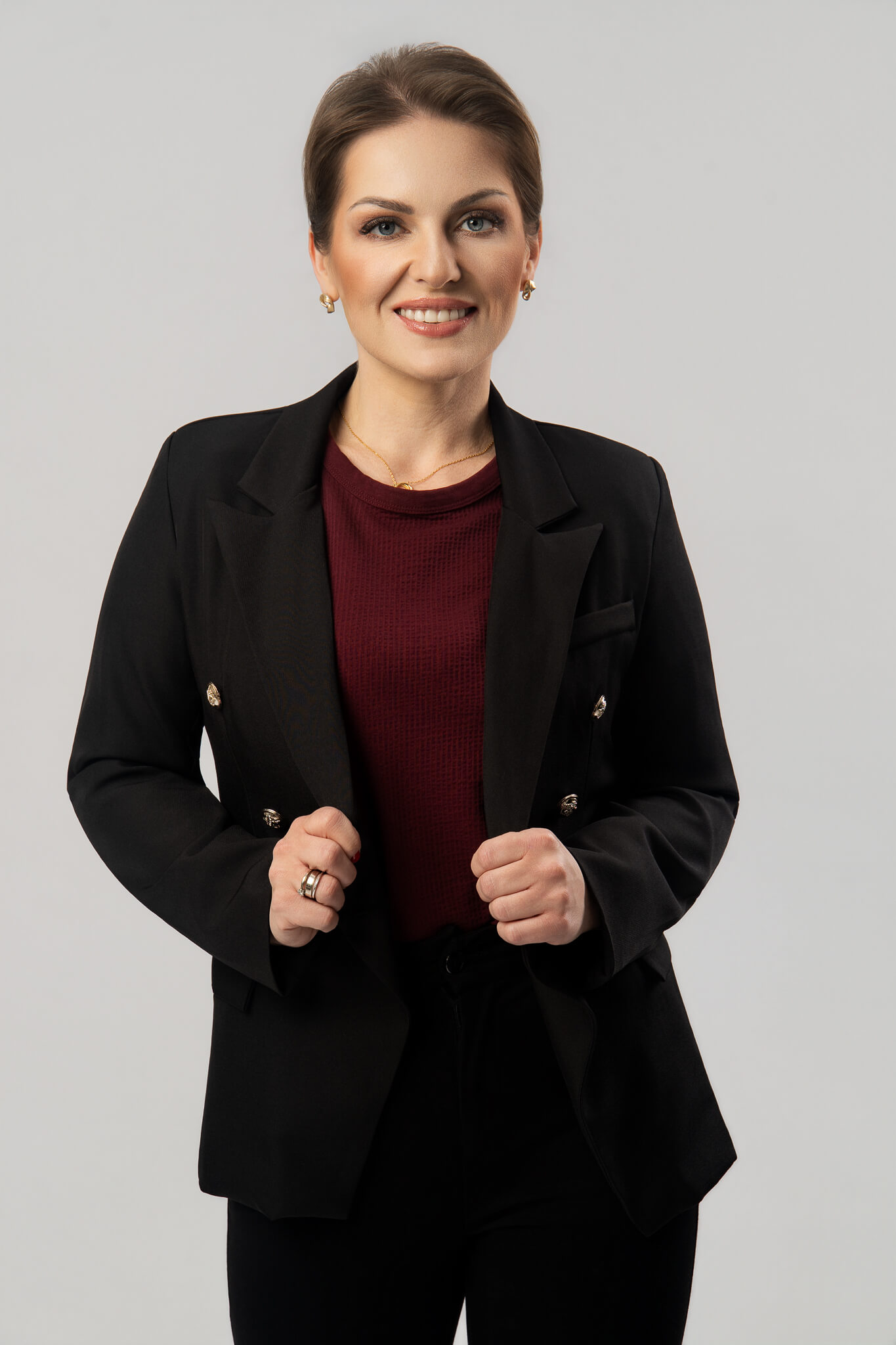 Sesja wizerunkowa Kielce - Małgorzata Angielska LOGO MANG, portret biznesowy, fotograf Konrad Biela